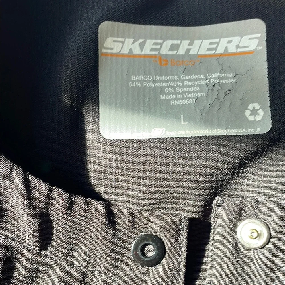 Skechers Black Button-Up Jacket - Picture 2 of 3